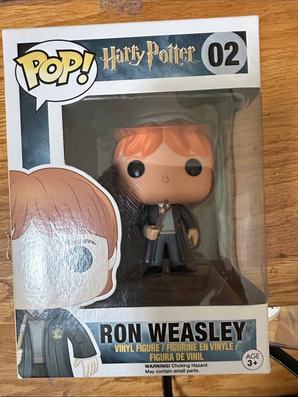 Funko Pop! Harry Potter Ron Weasley Vinyl Figure - Orange Hair/Black Robe- NIB